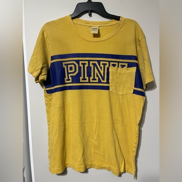 Victoria Secret's Pink Oversized Pocketed Short Sleeve Tee - Picture 1 of 6